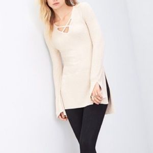 Free People Crisscross Sweater